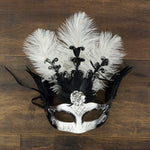 Pluma de avestruz (blanca)